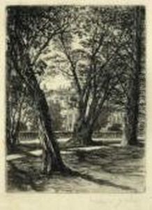 Kensington Gardens by Sir Francis Seymour Haden