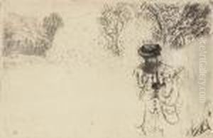 Two Etchings.
The Fisherman by Sir Francis Seymour Haden
