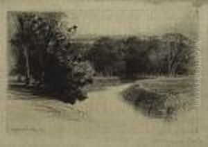 A Sunset In Ireland>. by Sir Francis Seymour Haden