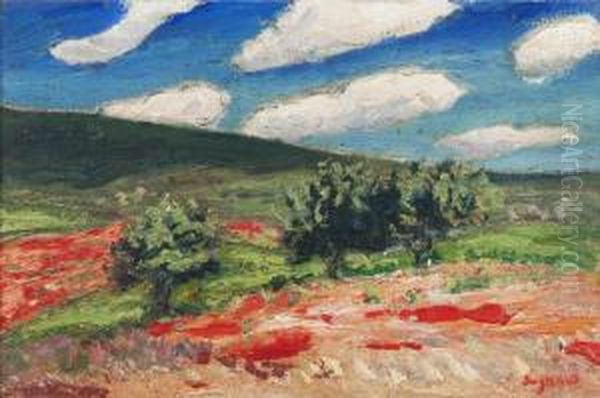 Paysage Rouge - view 1