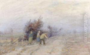 Promenade Des Anciens by Rene Seyssaud