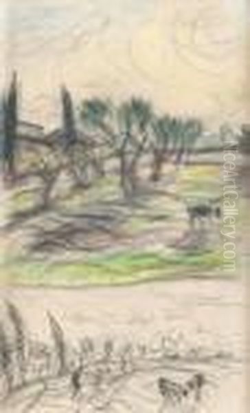 Etude Pour Un Paysage. - view 1