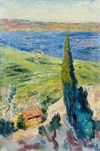 L'etang De Berre by Rene Seyssaud