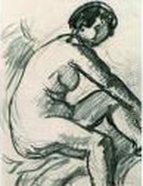 Femme Assise - view 1