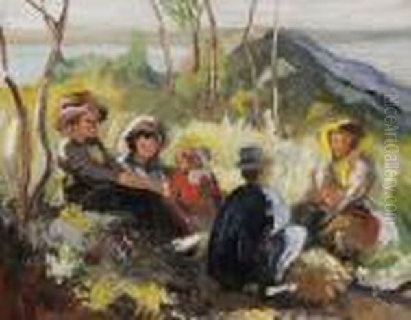 Pique Nique Familial,1900 - view 1