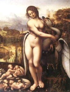 Leda and the Swan 2 by Cesare da Sesto