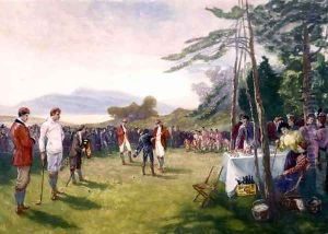 The Clubs the Thing, published by Boupil and Co. by Henry Sandham