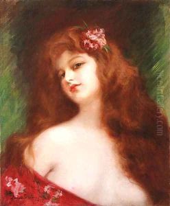 The red haired beauty