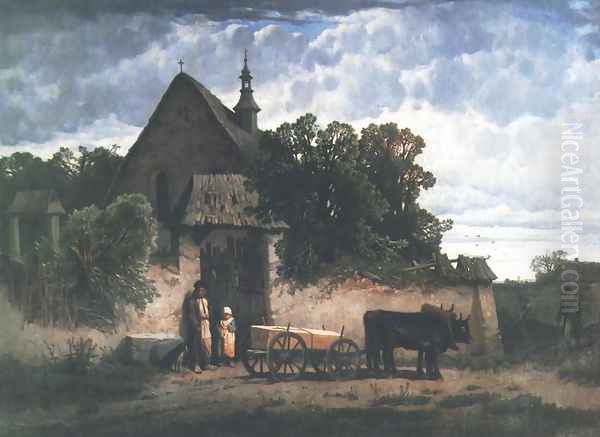 Peasant's Funeral - view 1