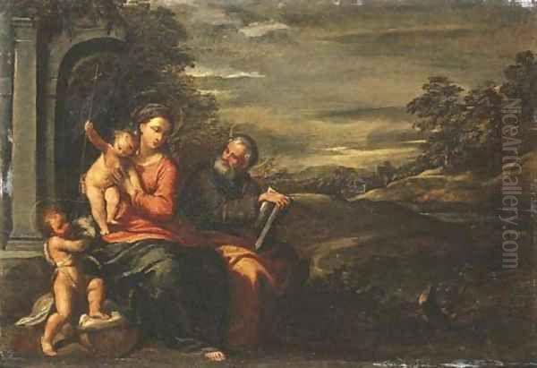 The Holy Family with the Infant Saint John the Baptist - view 1