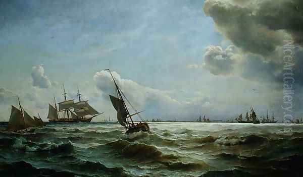 Shipping off Copenhagen - view 1