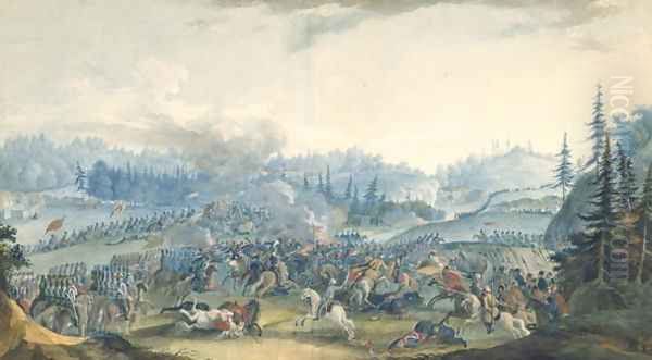 A scene from the Russian-Turkish War, 1801 - view 1
