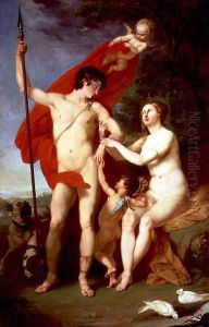 Venus and Adonis, 1782 by Piotr Ivanovich Sokolov