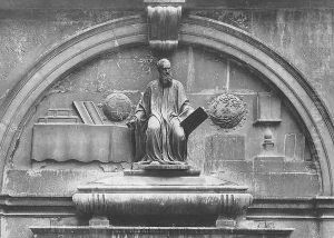 Monument of Tommaso Rangone by Jacopo Sansovino