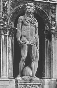 Neptune by Jacopo Sansovino