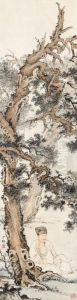 Scholar Under A Tree by Chen Shaomei