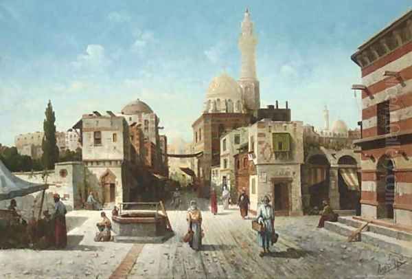 A Street Scene in the Orient - view 1