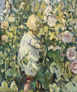 Picking Flowers by Dorothea Sharp