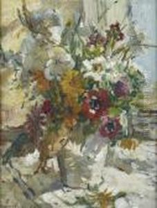 Still Life Of Summer Flowers