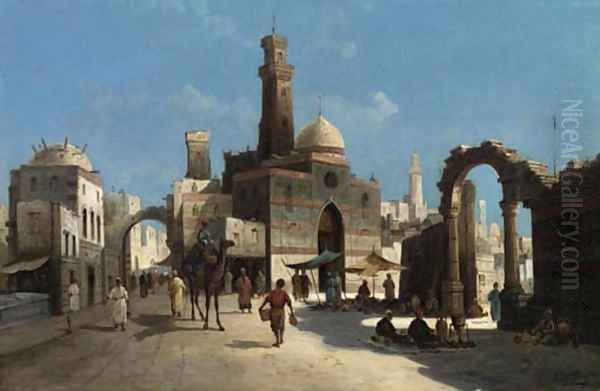 A Street Scene in the Levant - view 1