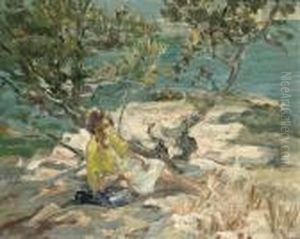 A Rest On The Cliff-top