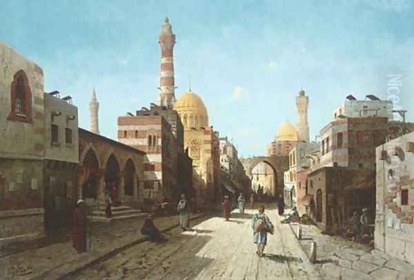 A Street Scene in the Levant, Afternoon - view 1