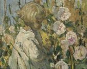 Picking Flowers by Dorothea Sharp