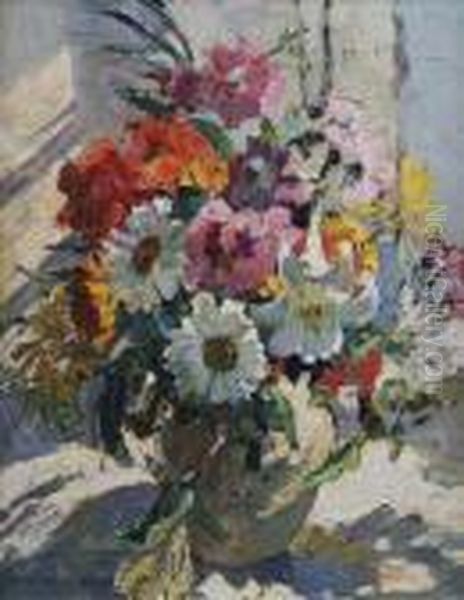 Sharpe Still Life Offlowers In A Vase - view 1