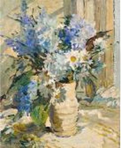 Still Life With Summer Flowers by Dorothea Sharp