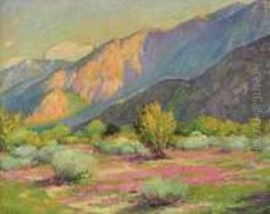 Sand Verbena- The Desert At Palm Springs