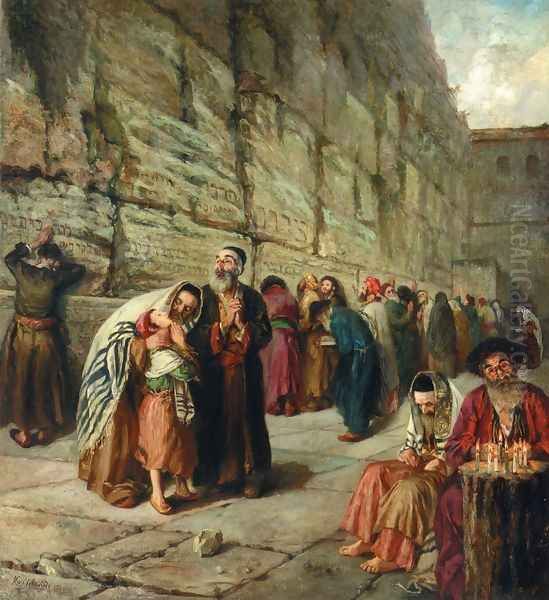 The Wailing Wall - view 1