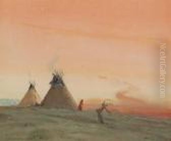 Sunset On The Great Plains - view 1