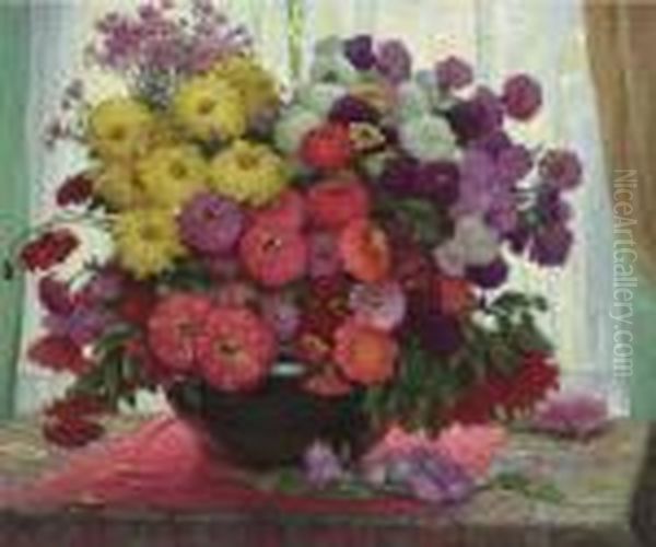 Bowl Of Flowers - view 1