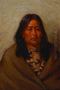 Wife Of Chief Little Wolf by Joseph Henry Sharp