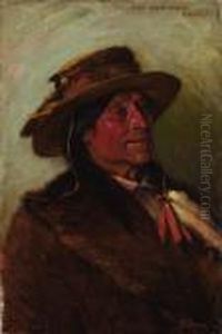 Portrait Of Chief White Grass
