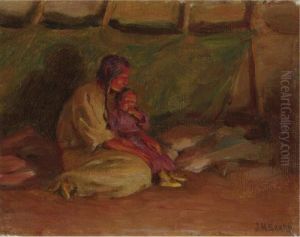 A Gift For Her Brave by Joseph Henry Sharp