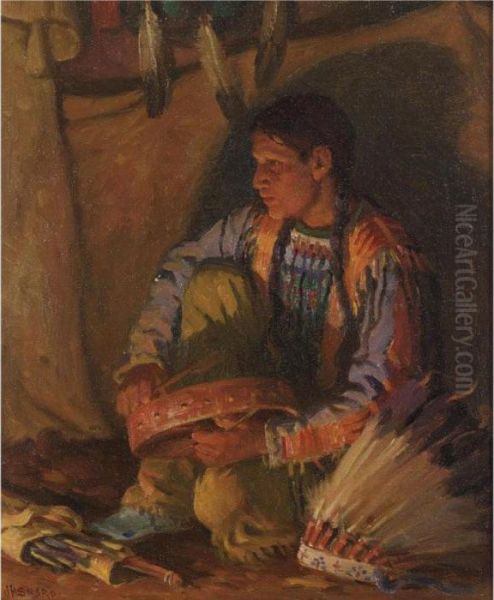 Hunting Son (firelight) - view 1
