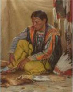 The War Chief's Son by Joseph Henry Sharp