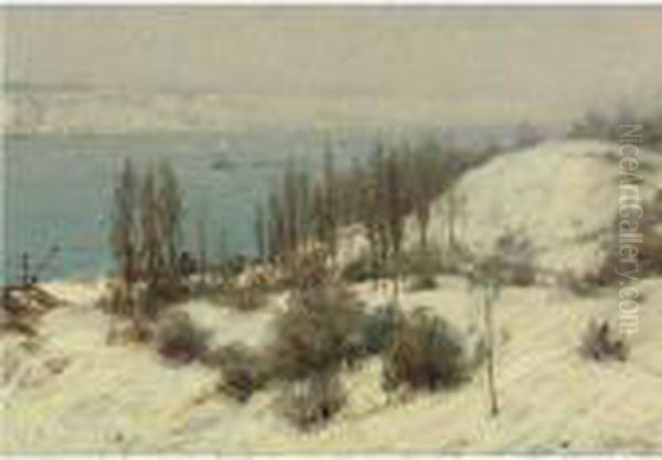 The Hudson In Winter - view 1