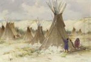 Early Winter On Crow Reservation, Montana