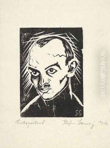 Self-Portrait II by Stefan Szmaj