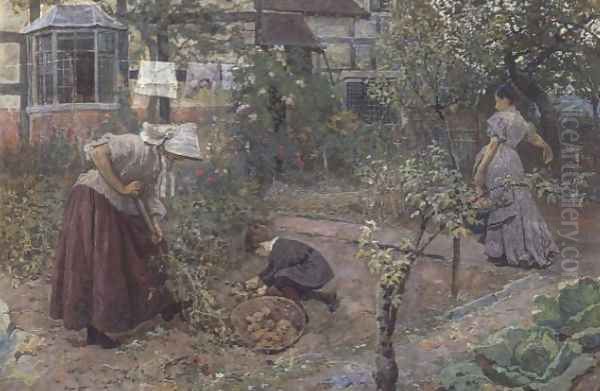 The Kitchen Garden, 1871 - view 1