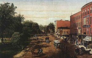 Cleveland Public Square 1869