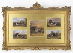 Hunting Vignettes by William Joseph Shayer