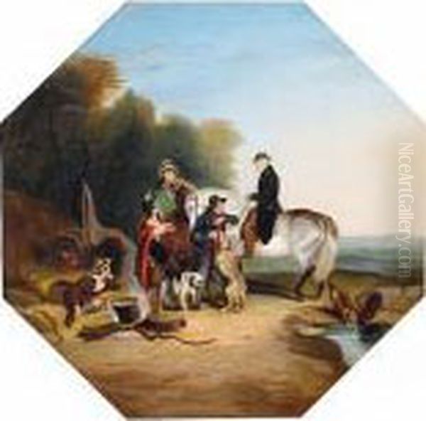 The Country Squire And The Gypsies - view 1