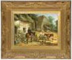 Rustic Scene by William Joseph Shayer