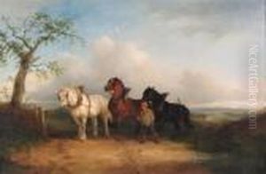 The Plough Team by William Joseph Shayer