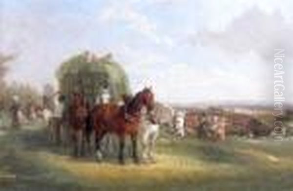A Pair Of Rural Scenes At Markham. - view 1