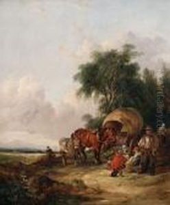 The Travellers' Rest by William Joseph Shayer