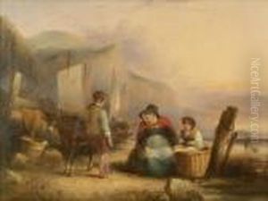 Unloading The Catch by William Joseph Shayer